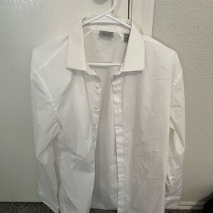 Kenneth Cole Reaction Crisp White Slim Fit Shirt